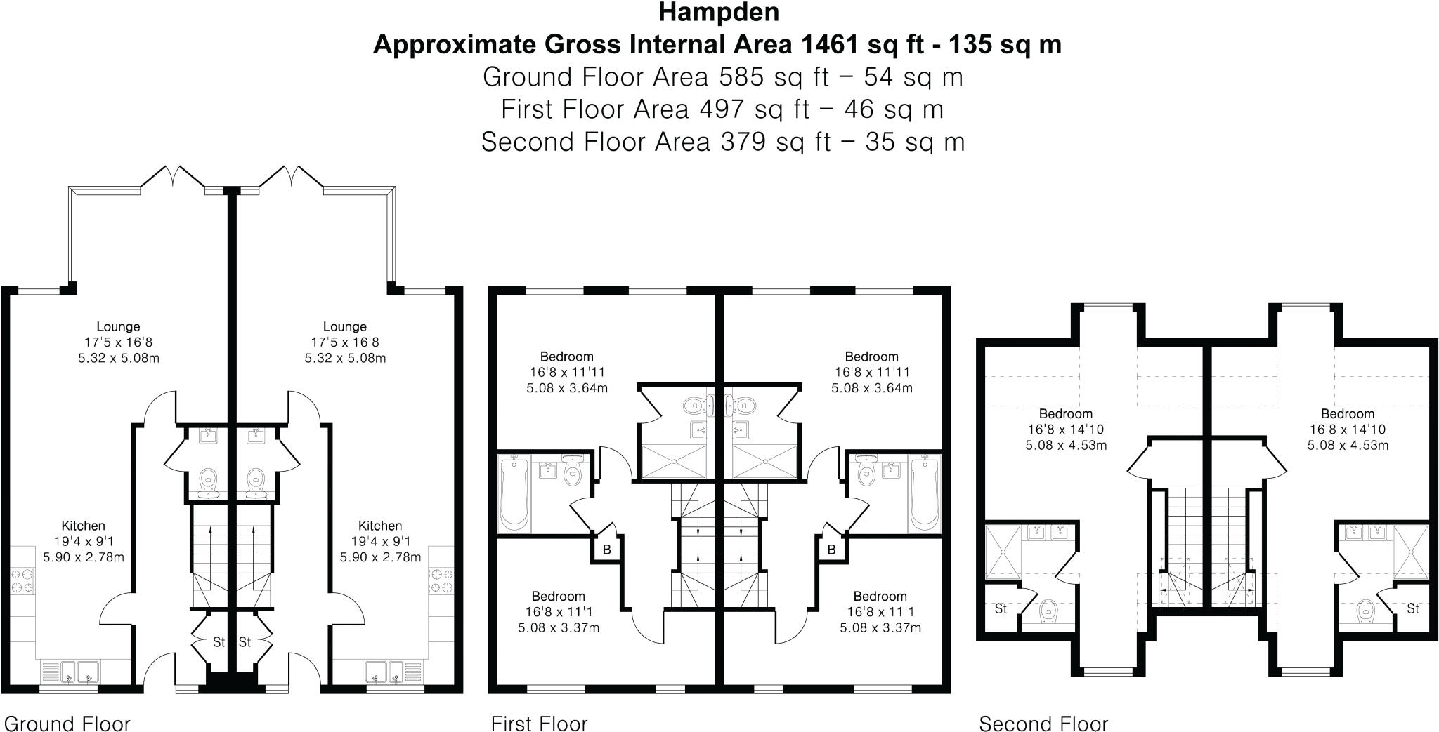 Chapel Gardens, Anstey Lane, Alton, Hampshire floorplan