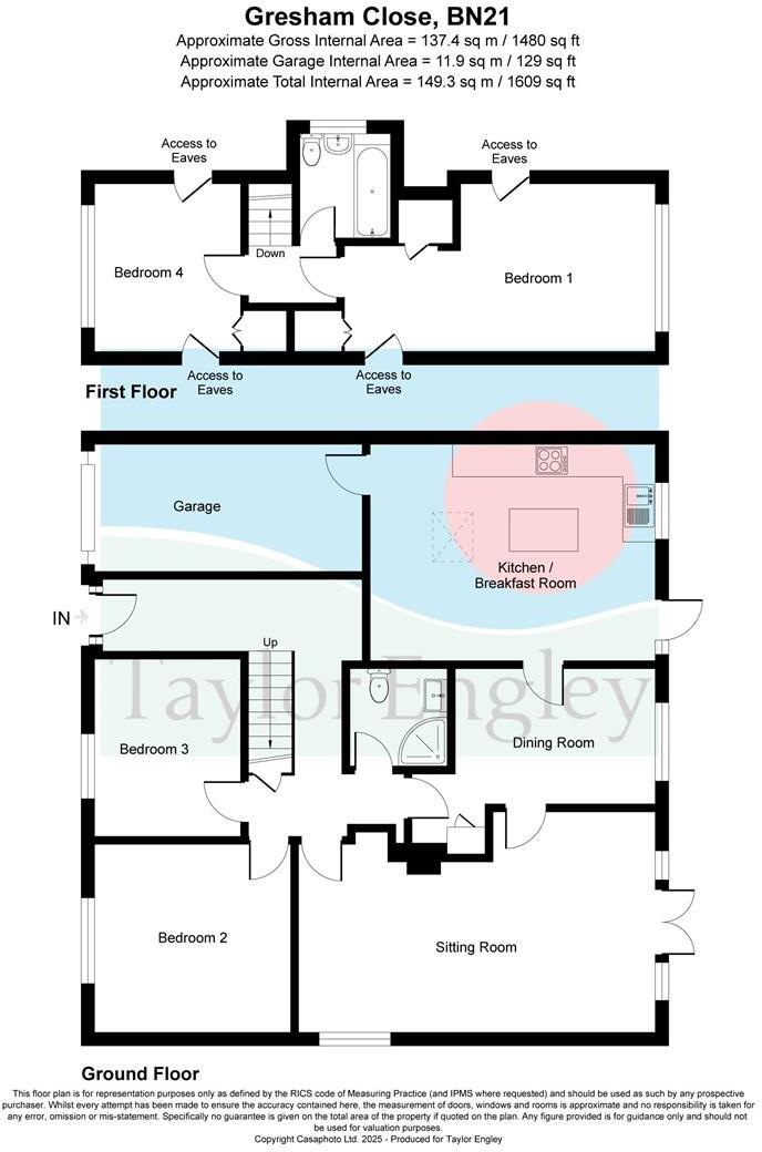 Gresham Close, Old Town, Eastbourne floorplan
