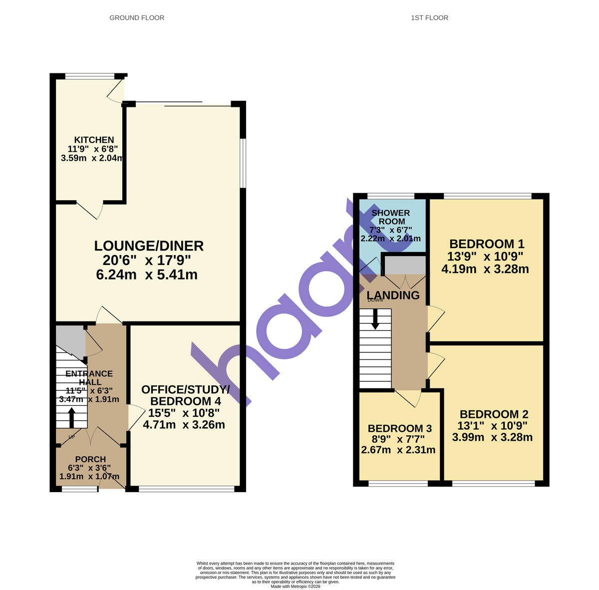 Black Swan Lane, Luton floorplan