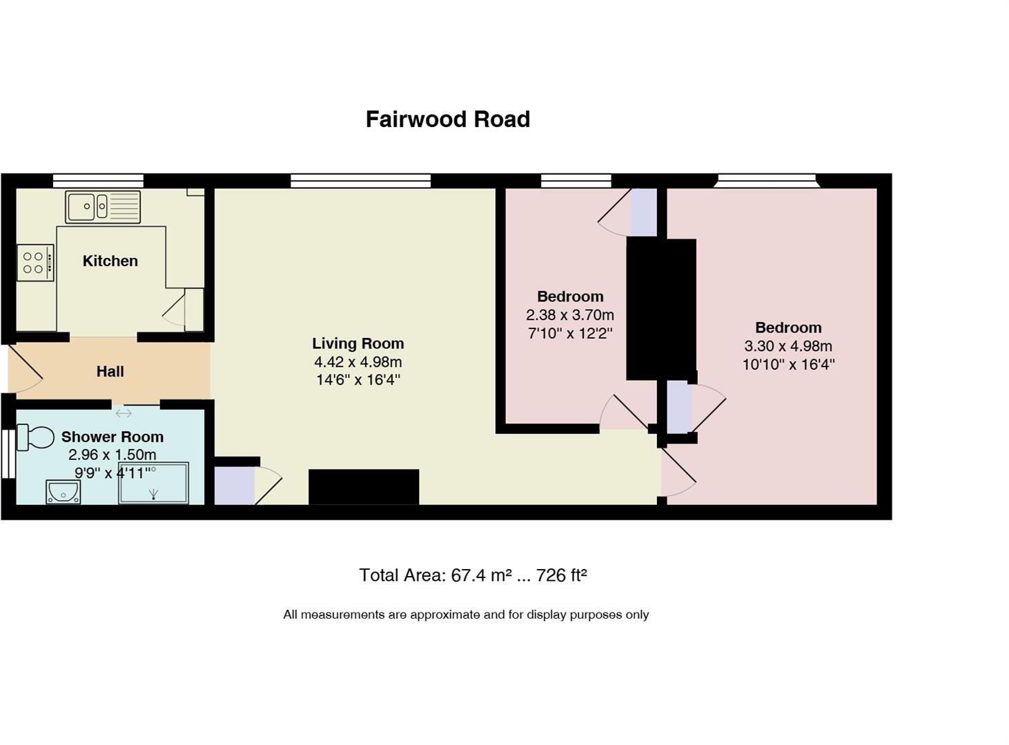 Fairwood Road, Fairwater, Cardiff floorplan