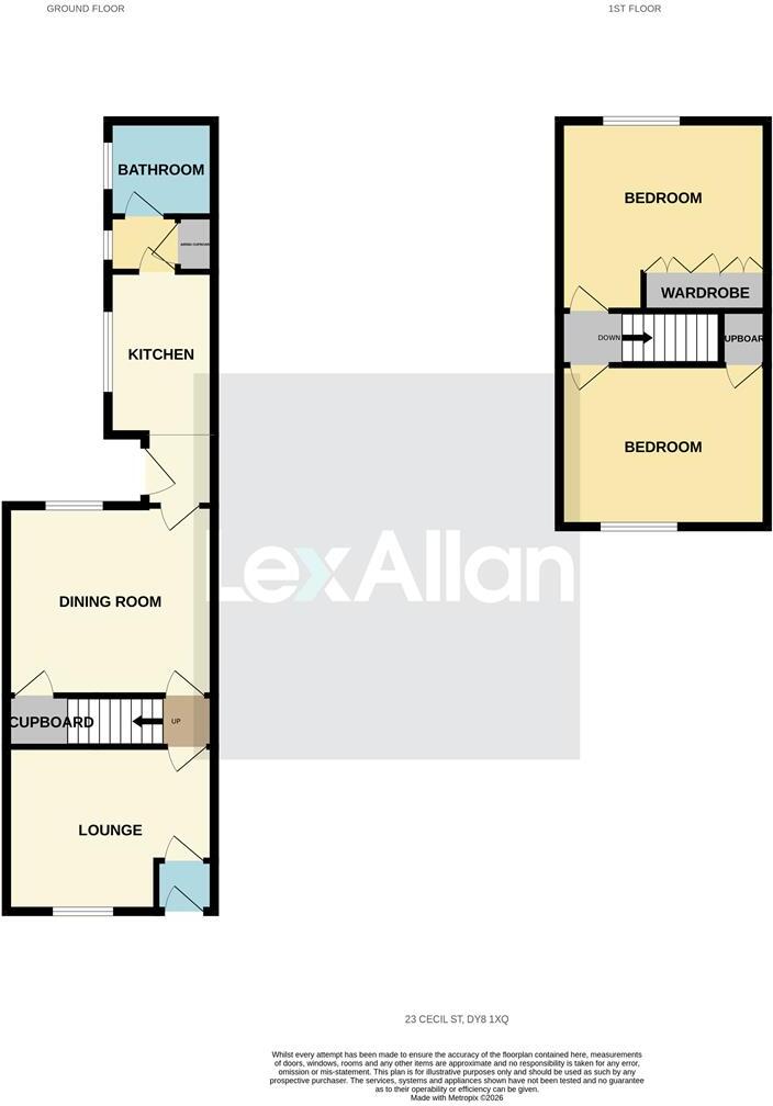 Cecil Street, Stourbridge floorplan