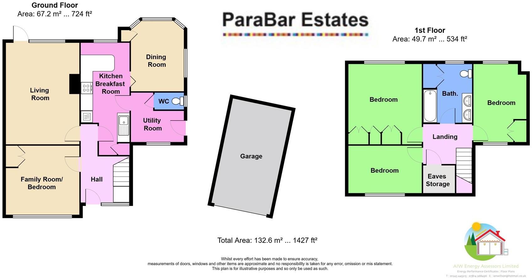 Graham Close, Billericay floorplan