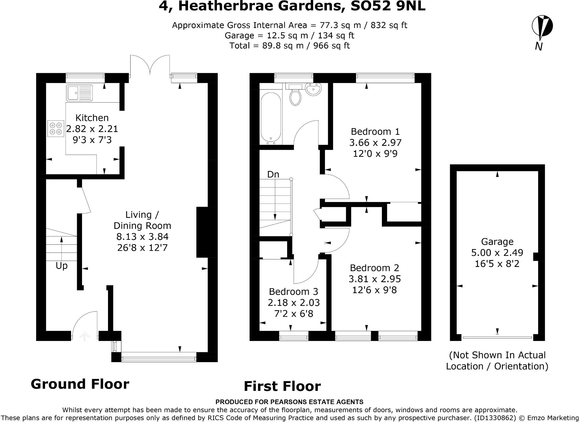 North Baddesley, Southampton floorplan