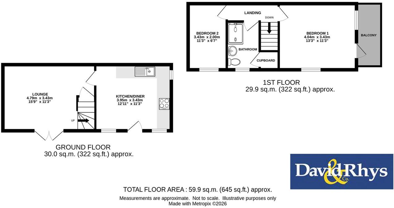 Devon, BUDLEIGH SALTERTON, EX9 floorplan