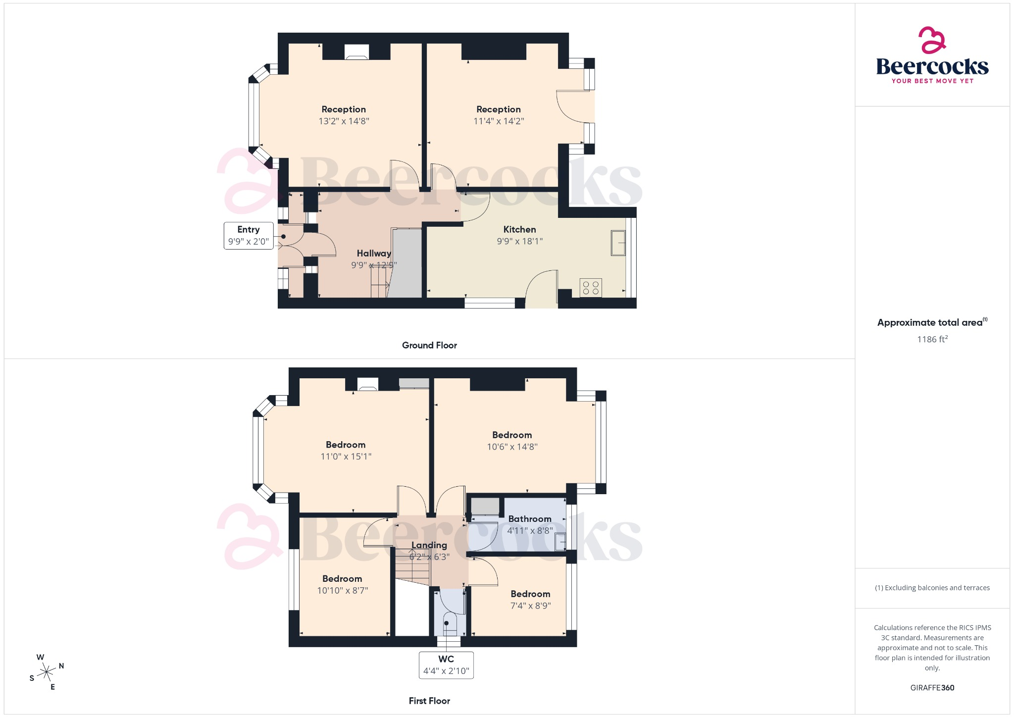 Strathmore Avenue, Hull, HU6 7HJ floorplan