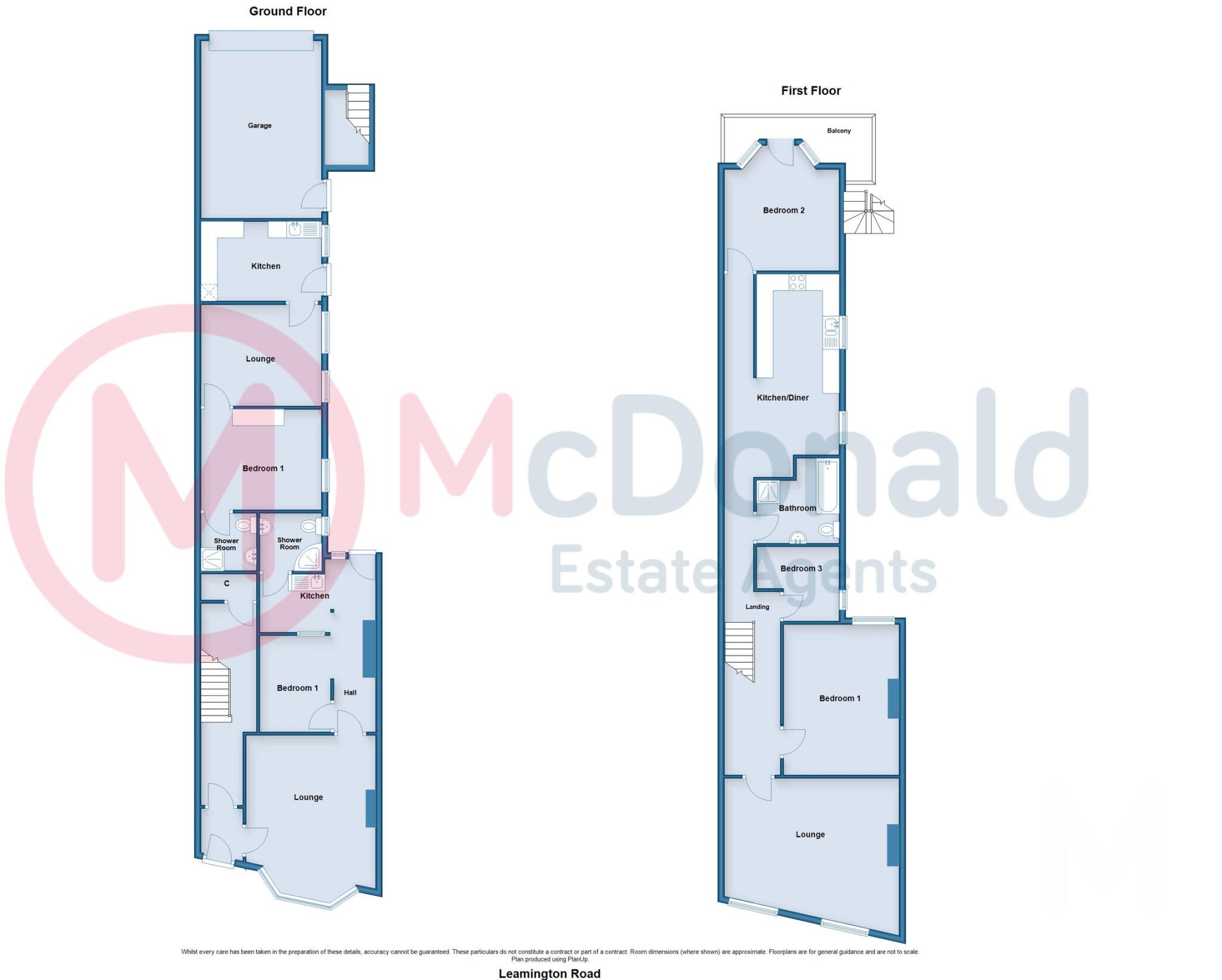 Leamington Road, Blackpool floorplan