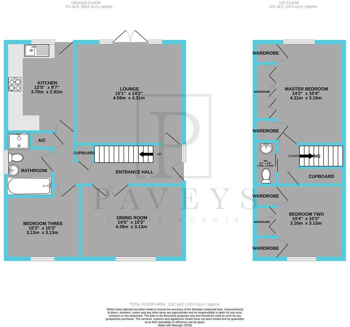Laxton Grove, Great Holland, Frinton-On-Sea floorplan