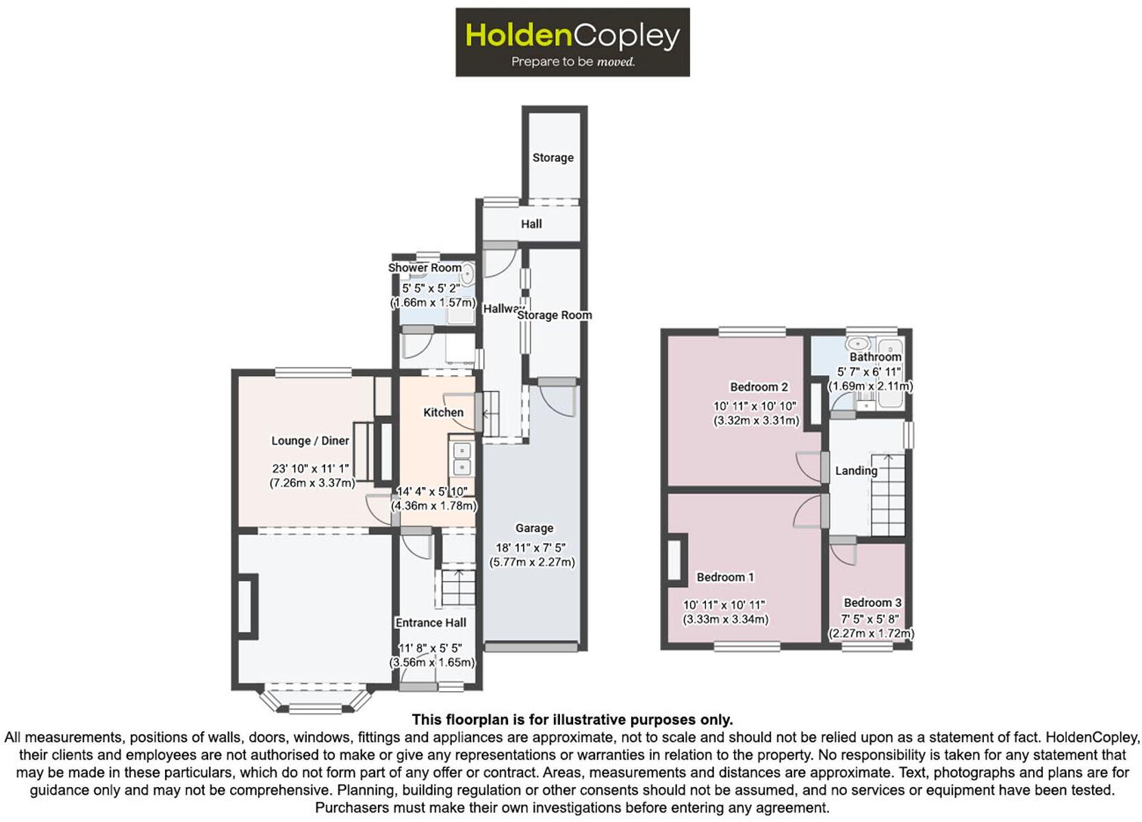The Knoll, Mansfield, NG18 floorplan