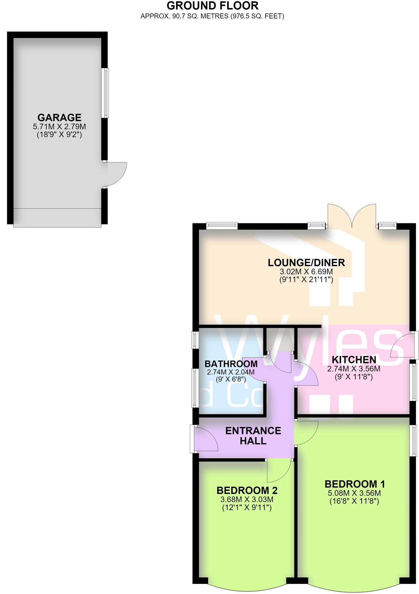Silverwood Close, Lytham St. Annes, Lancashire floorplan