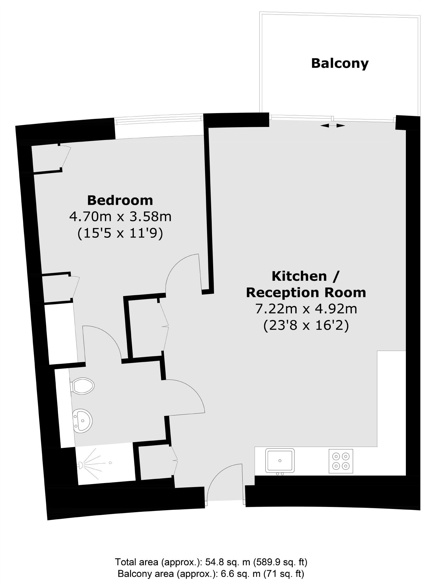 Wood Crescent, Shepherds Bush floorplan