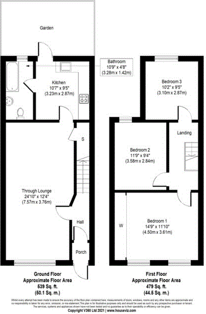 Thackeray Avenue, Tottenham, London, London, N17 floorplan
