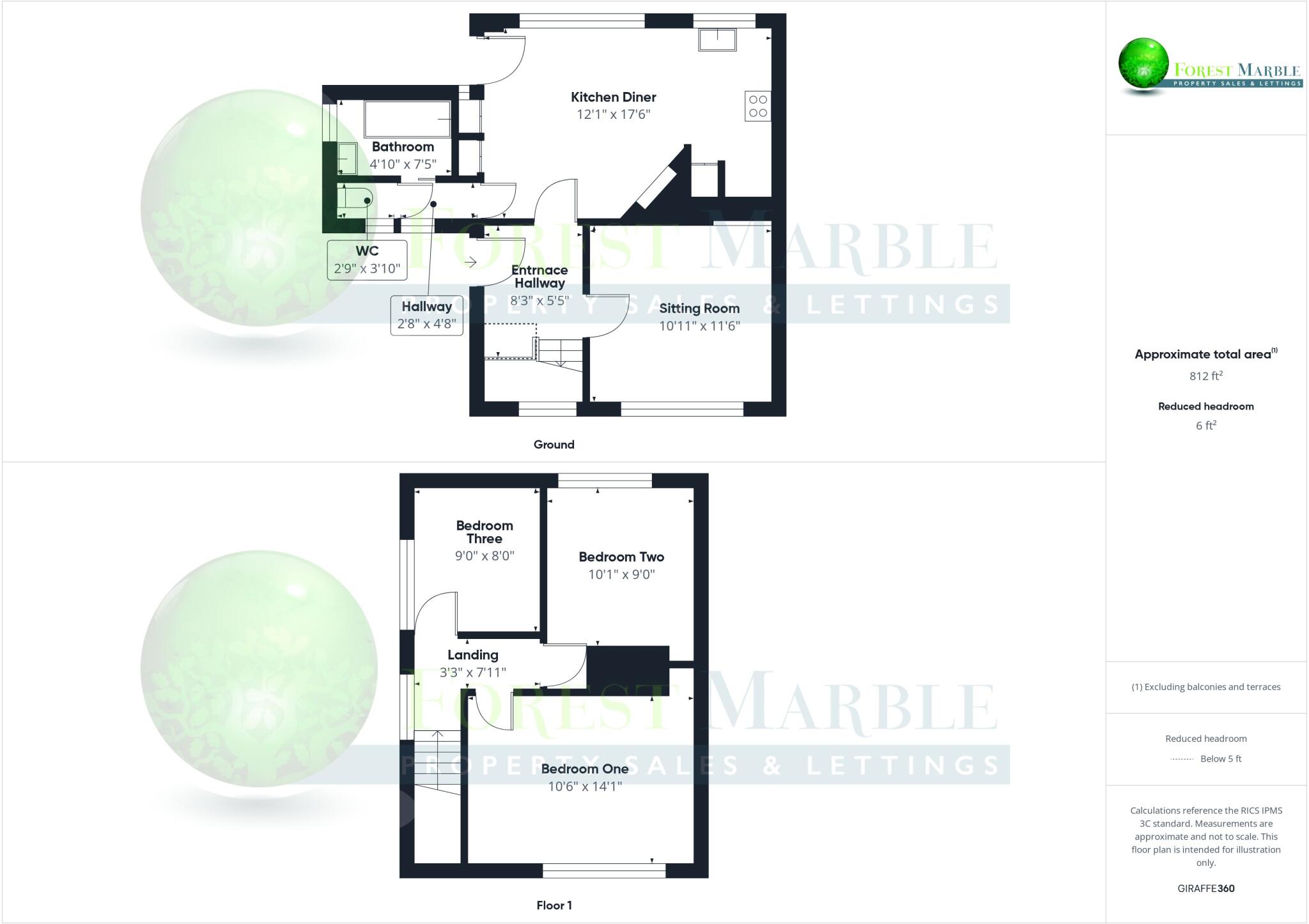 Oakley View, Farnham floorplan