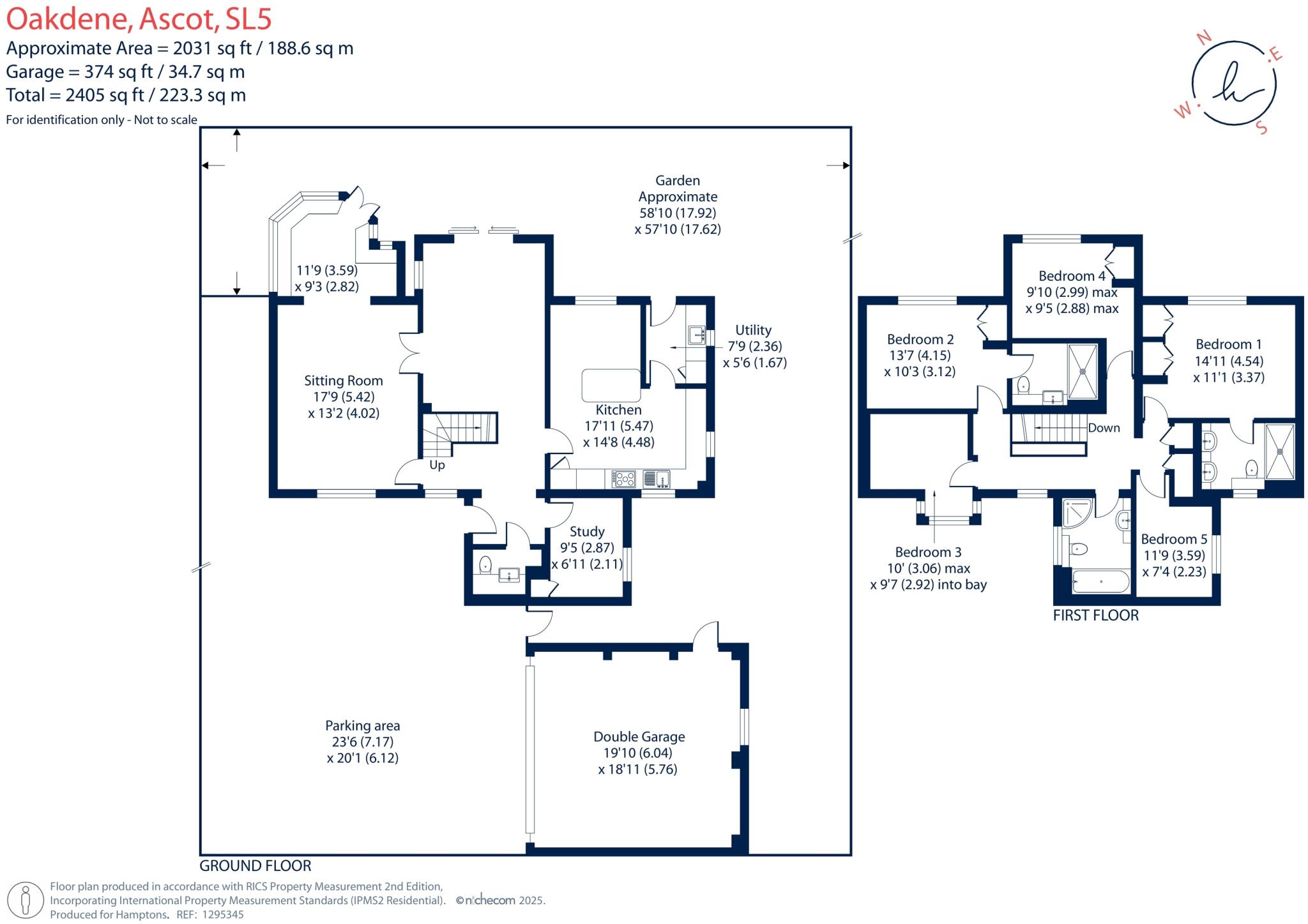 Oakdene, Sunningdale SL5 floorplan