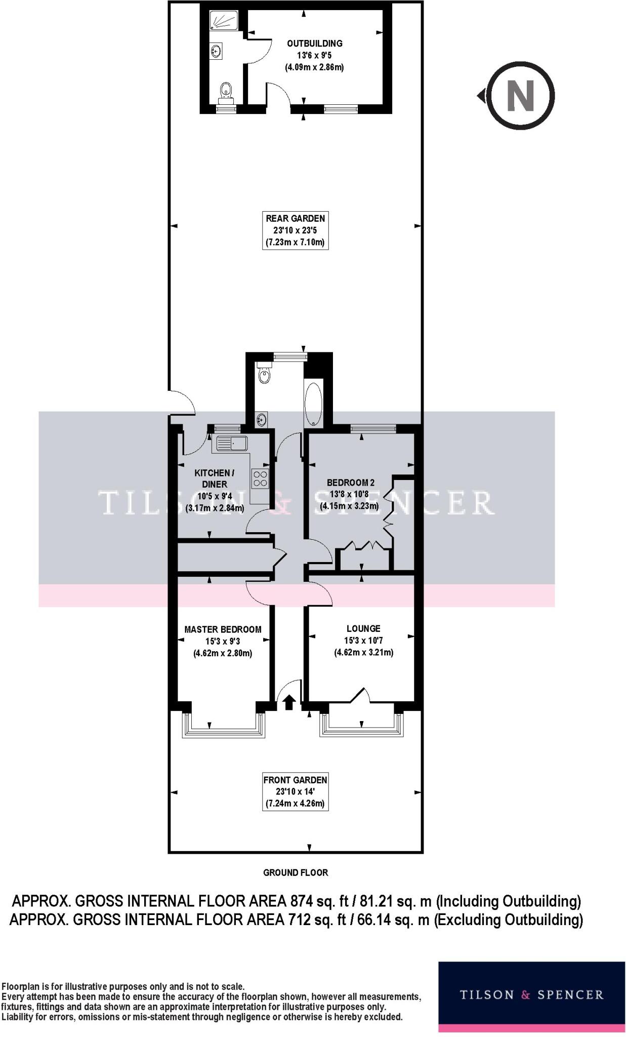 Cunningham Road, London, N15 floorplan