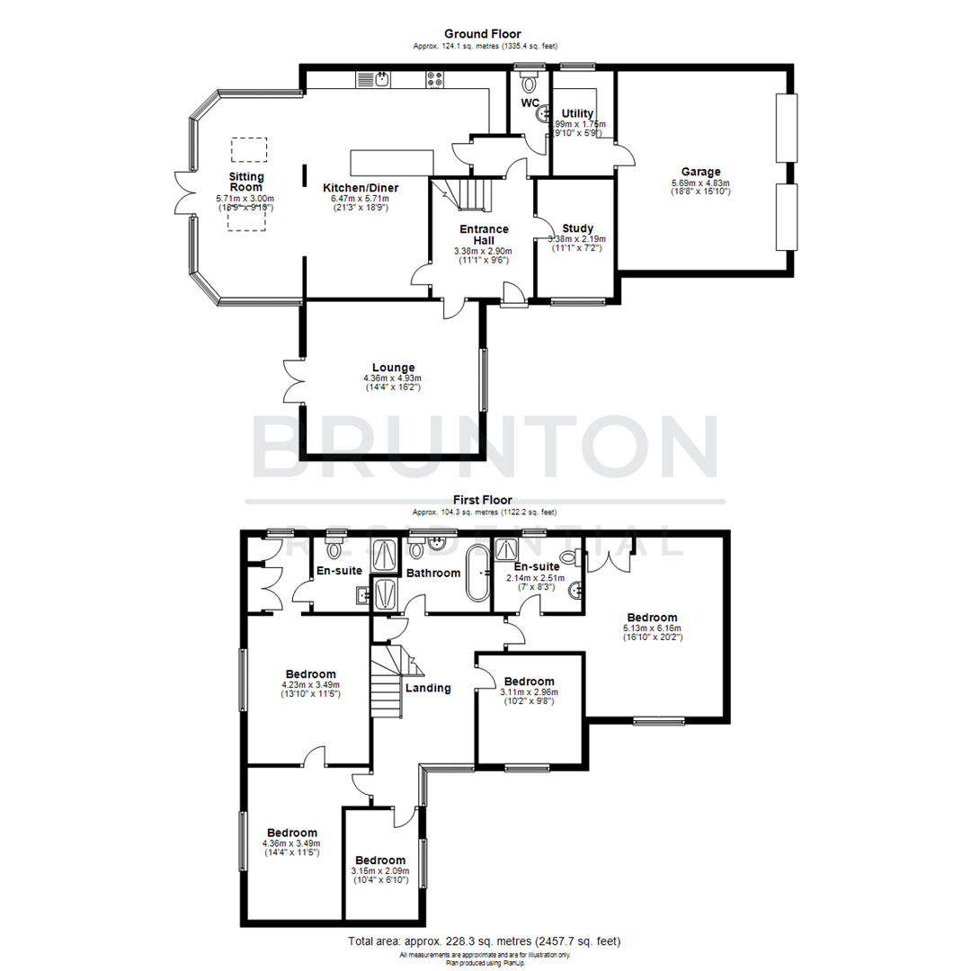 Lamonby Way, Cramlington, NE23 floorplan