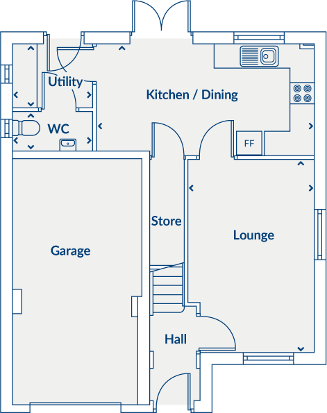 Driffield, YO25 floorplan