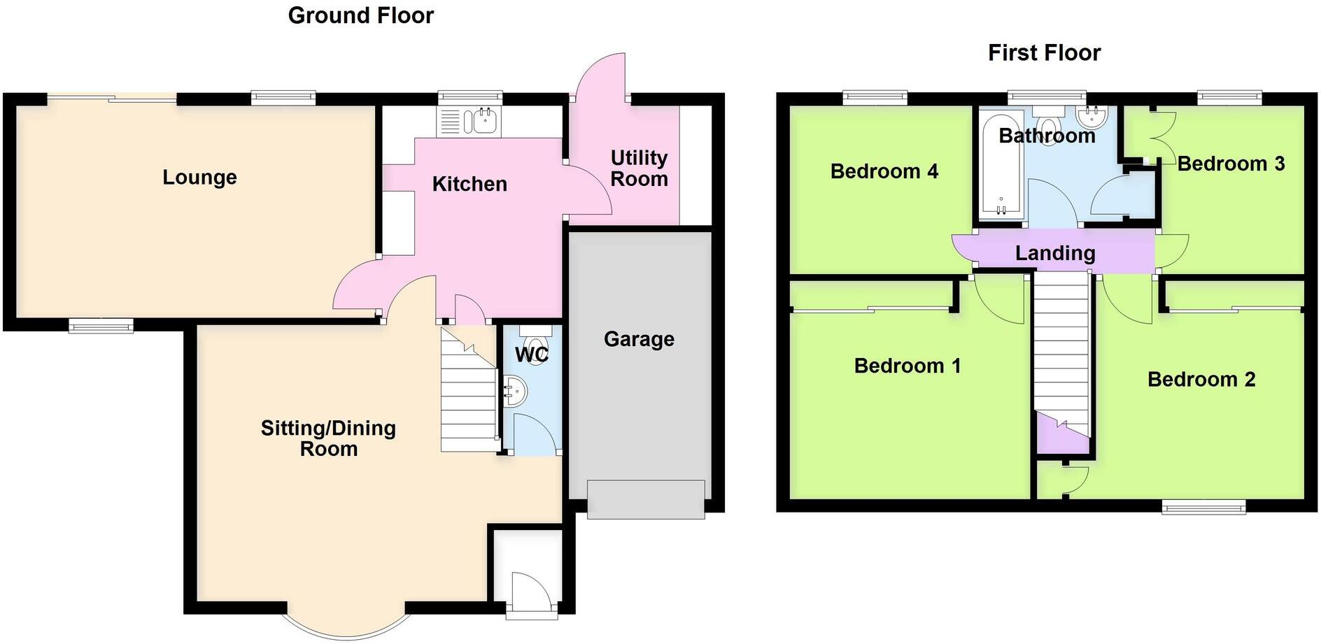 Fishponds Close, Glenfield, LE3 floorplan