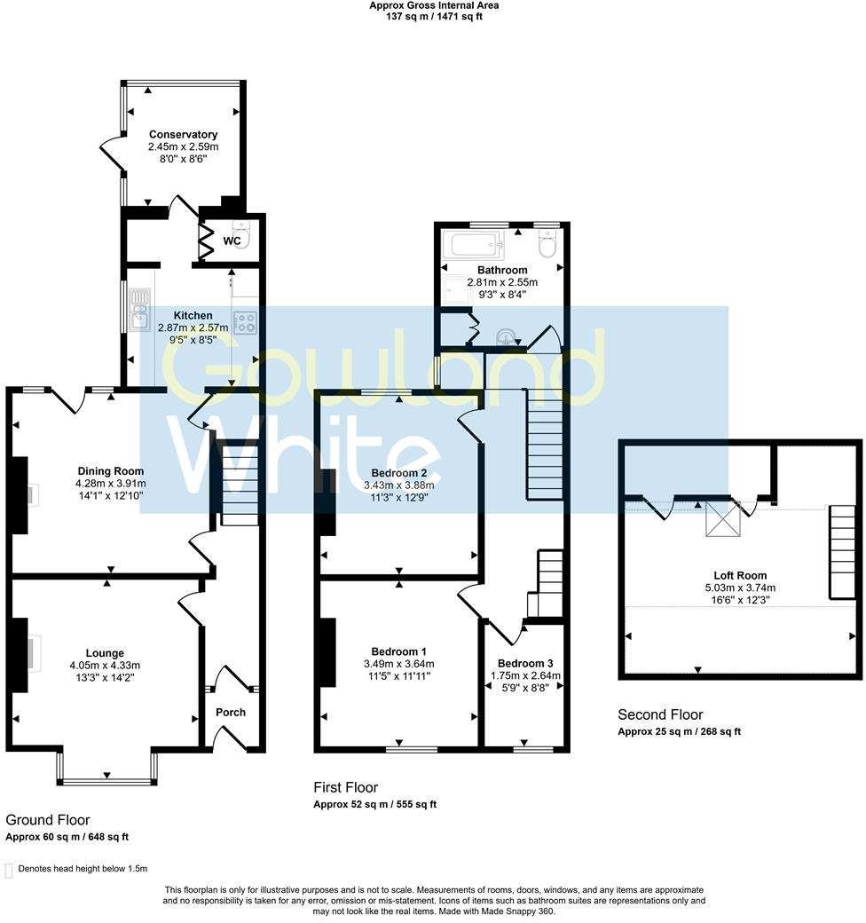 Pinewood Road, Eaglescliffe, TS16 0AJ floorplan