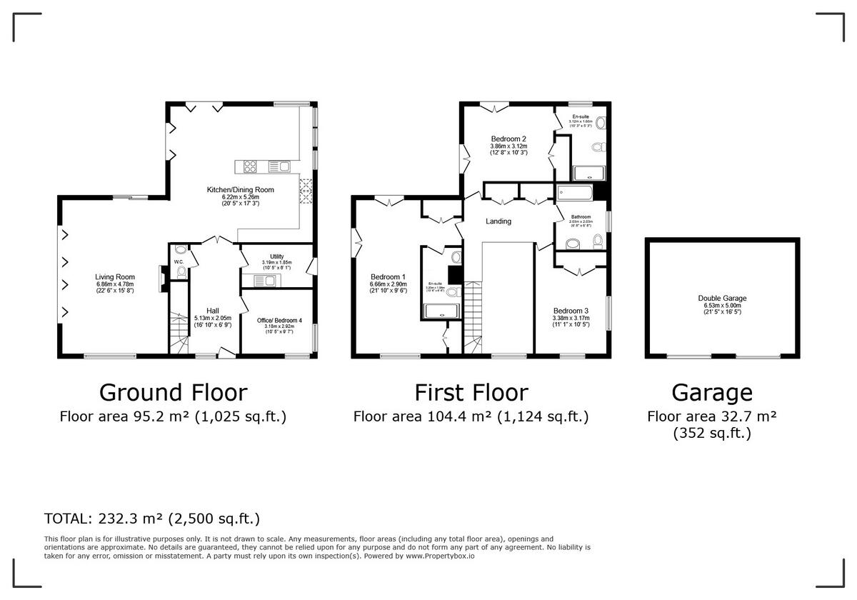 Walnut Grove, Bliss Gate nr Bewdley, DY14 floorplan