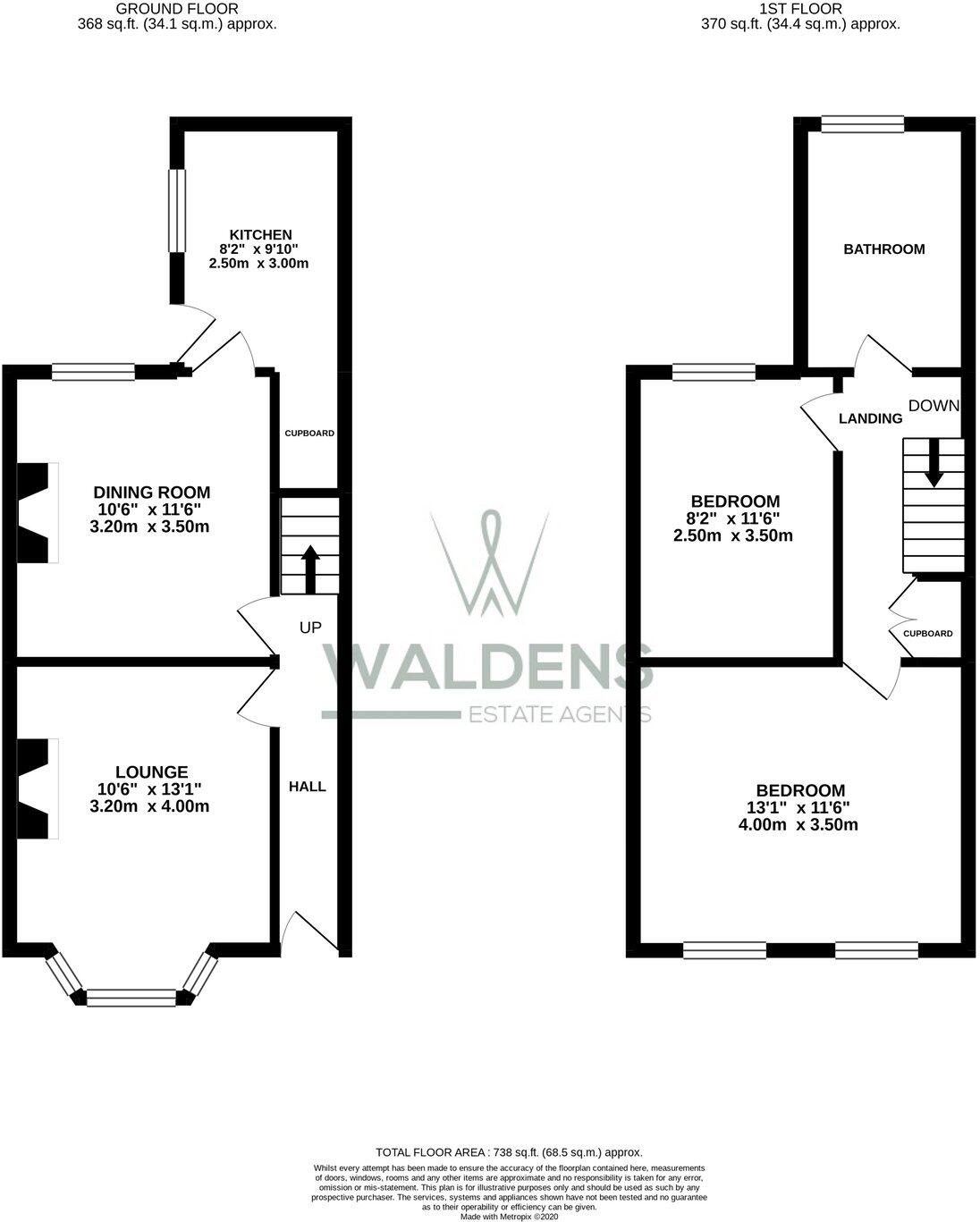 Silverdale Street, Kempston, Bedford, MK42 floorplan
