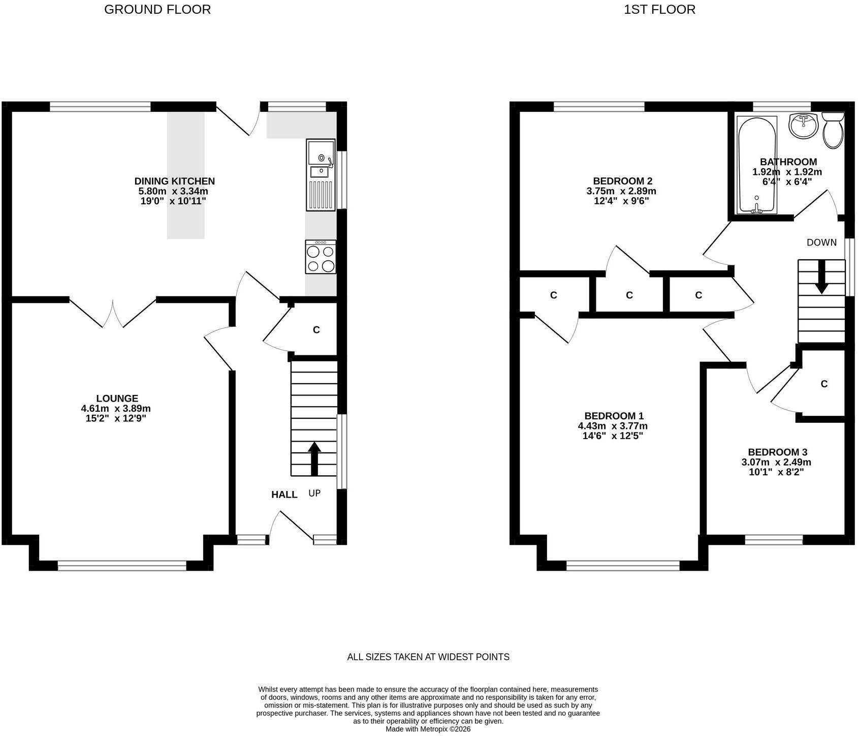14 Citadel Way, Troon, KA10 6UQ floorplan