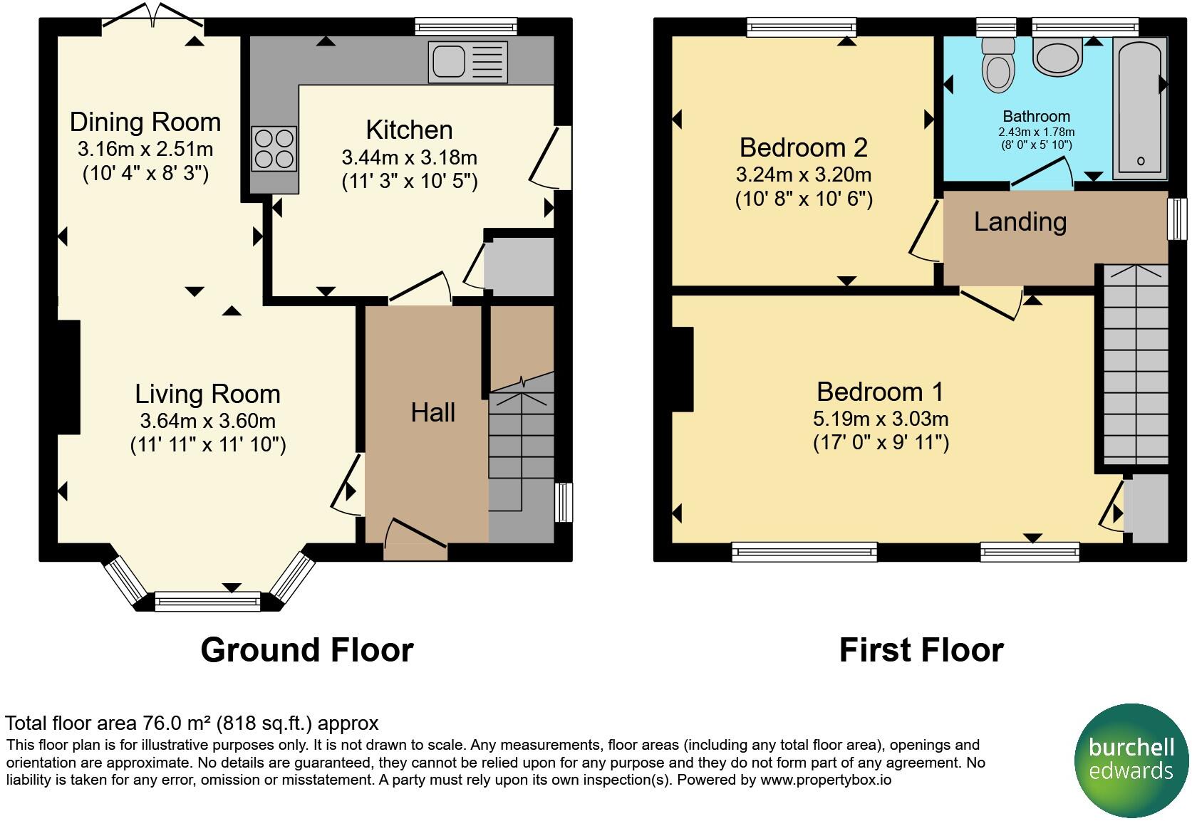 South Street, Swanwick, ALFRETON floorplan