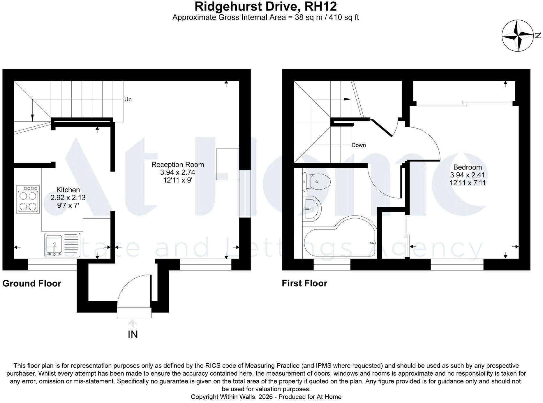 Ridgehurst Drive floorplan