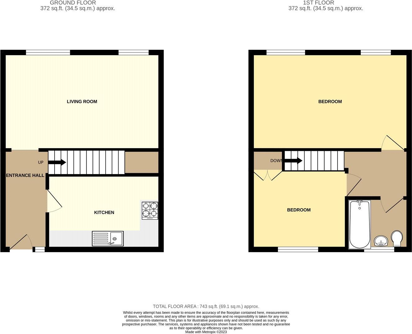 Hutton Road, Shenfield, CM15 floorplan