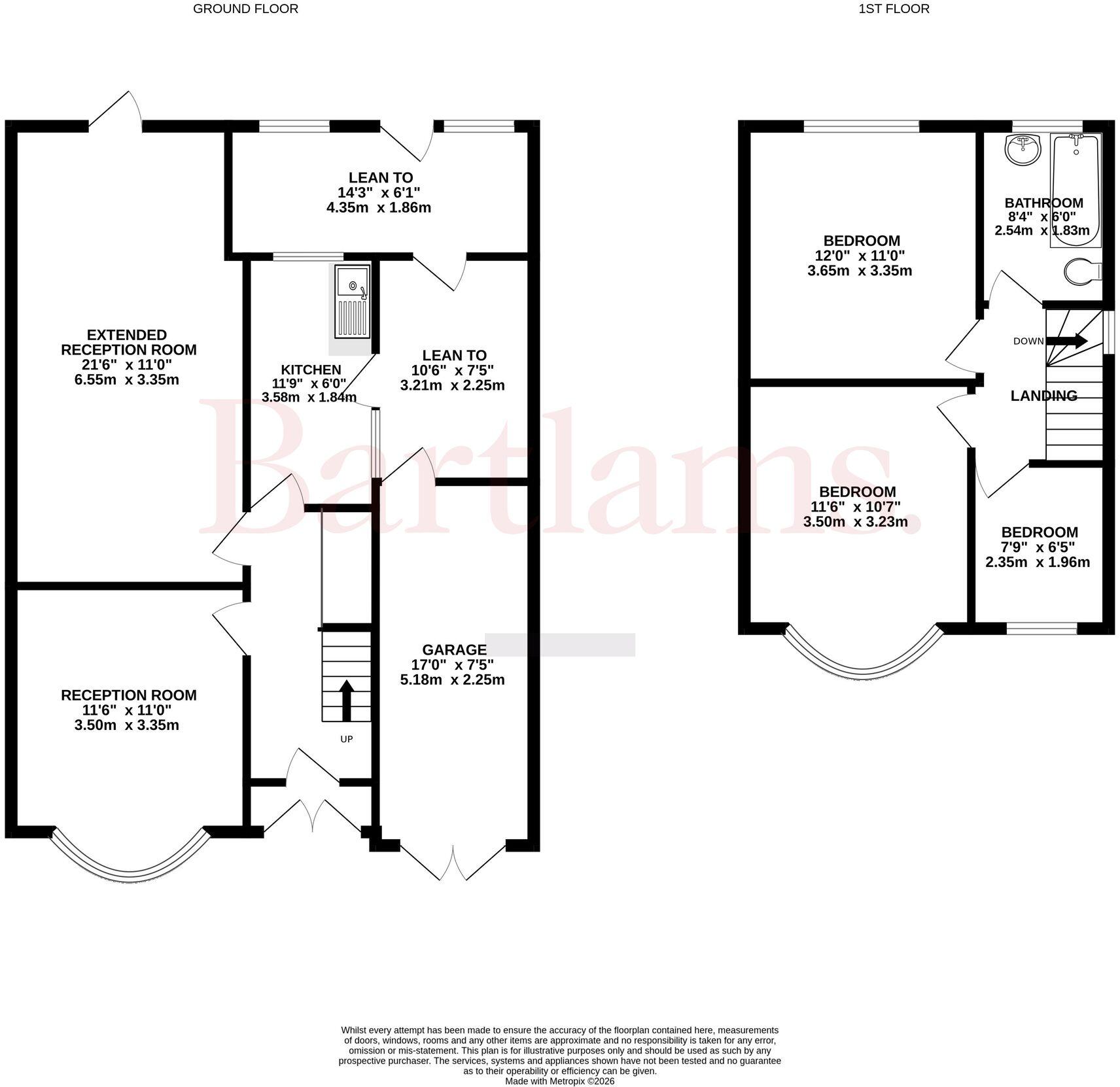 Burland Avenue, Wolverhampton, WV6 floorplan