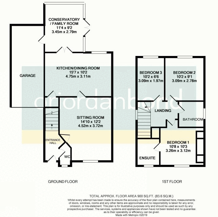 Great Ground Walk, Grange Park, Northampton NN4 floorplan