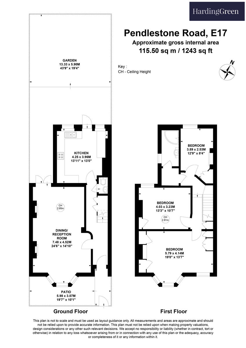 Pendlestone Road, London, E17 floorplan