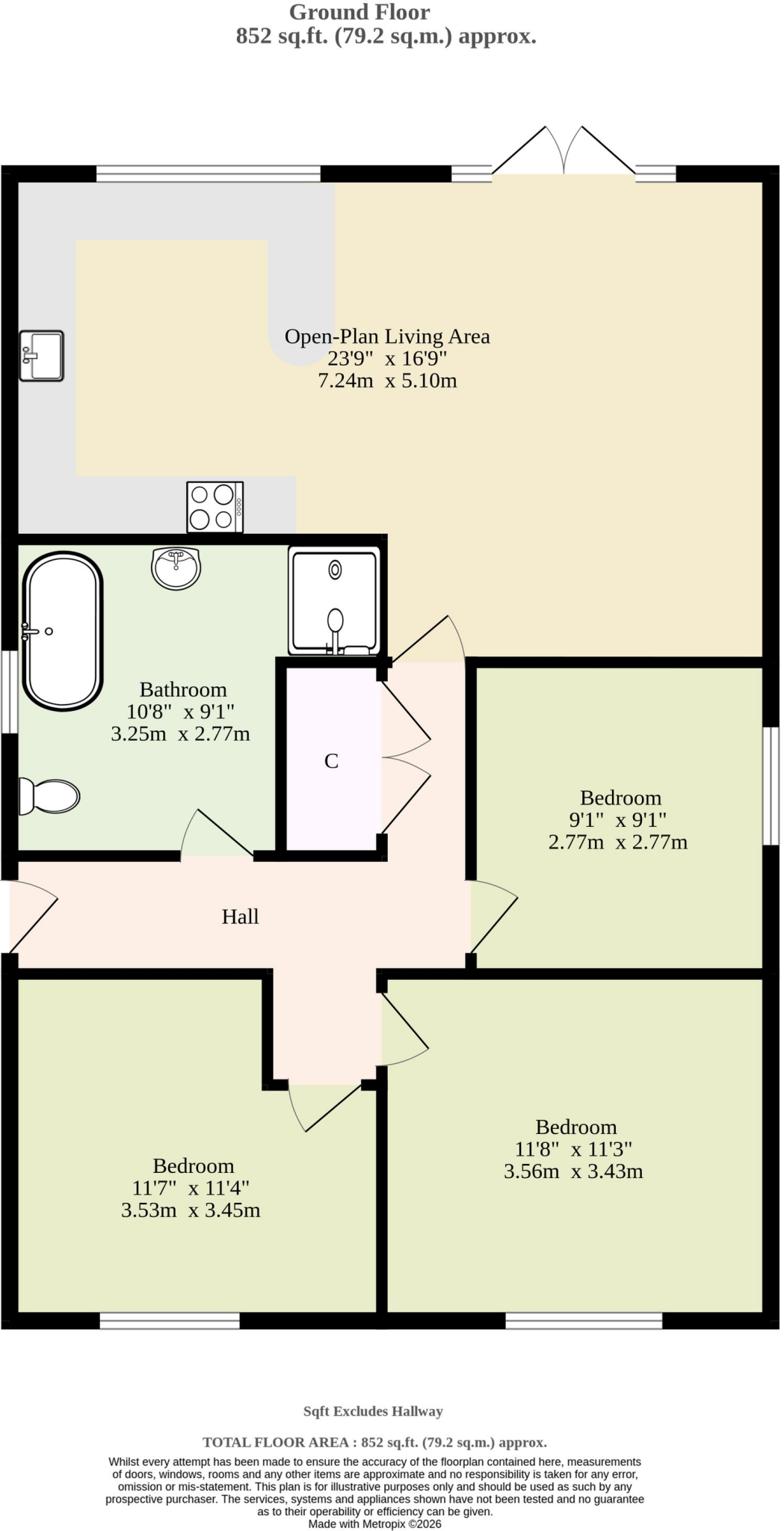 Valley Side Road, Norwich floorplan