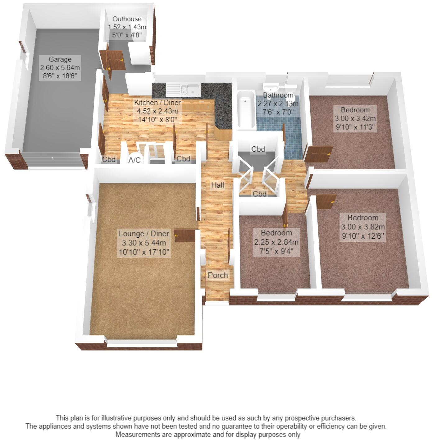 Rowan Tree Crescent, Kendal, Cumbria, LA9 floorplan