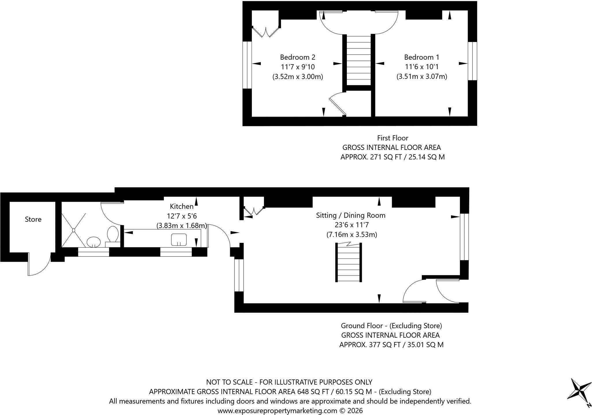 Ratcliffe Street, York floorplan