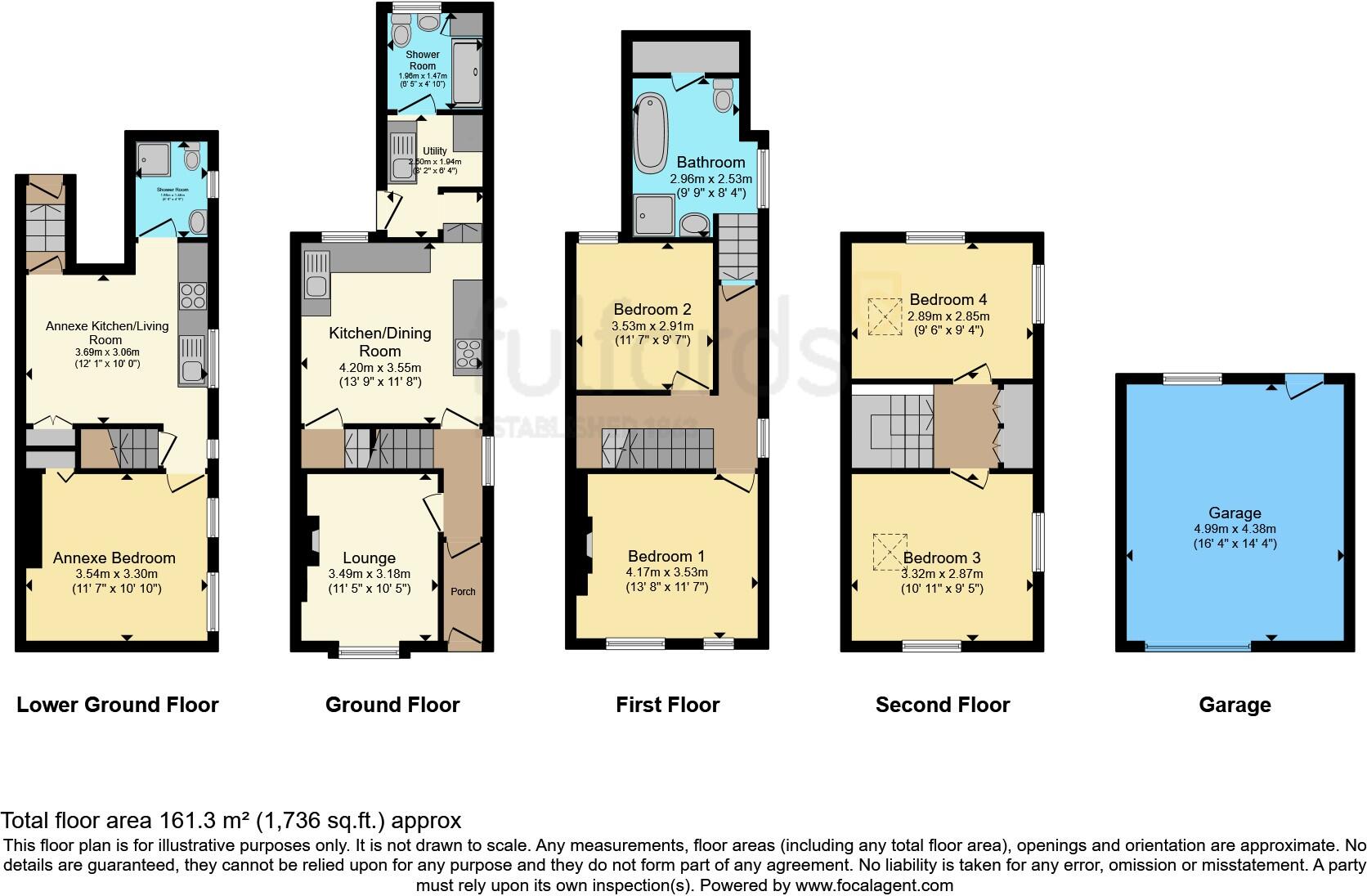 Valentine Row, Callington, Cornwall, PL17 floorplan