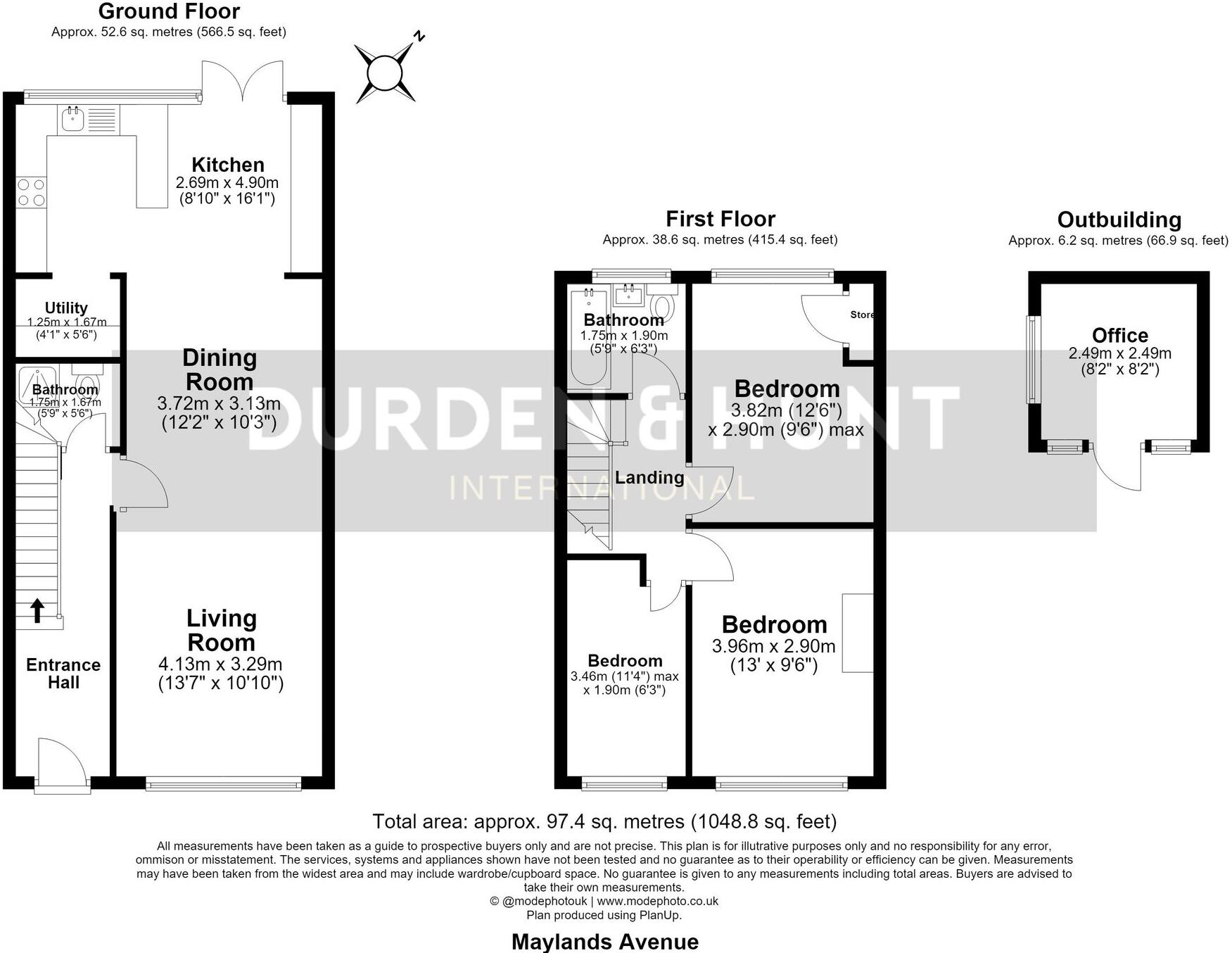 Maylands Avenue, Hornchurch, RM12 floorplan