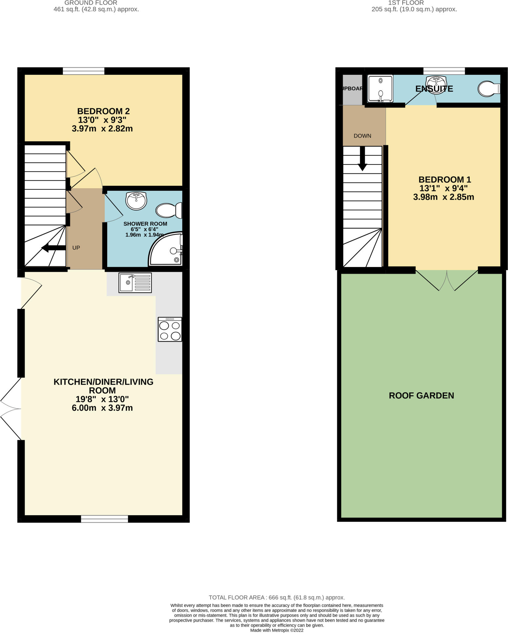Lansdown Road, Bude, Cornwall, EX23 floorplan