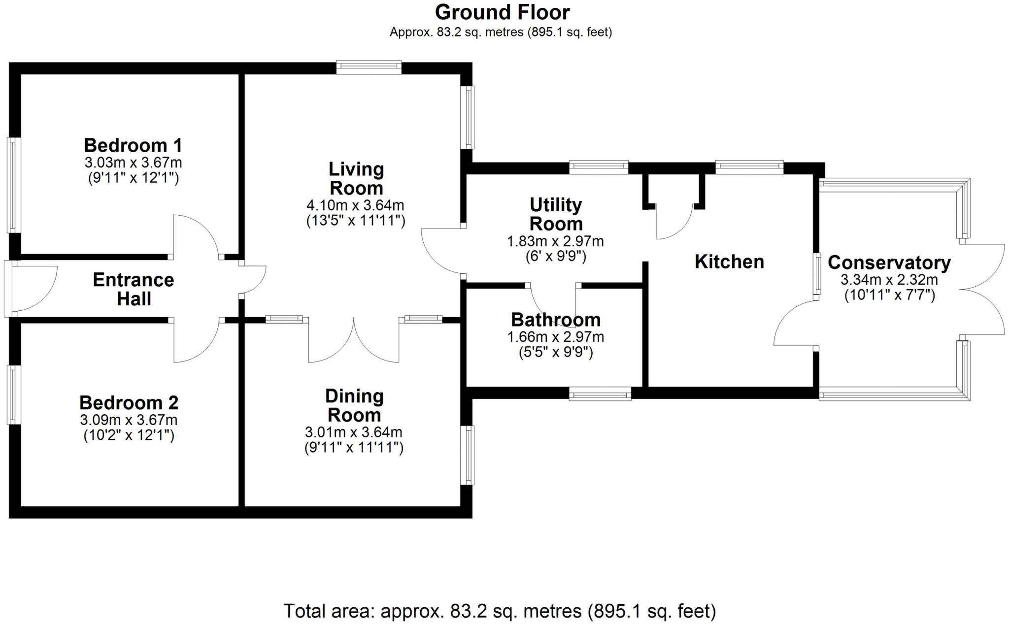 Church Street, Fordham floorplan