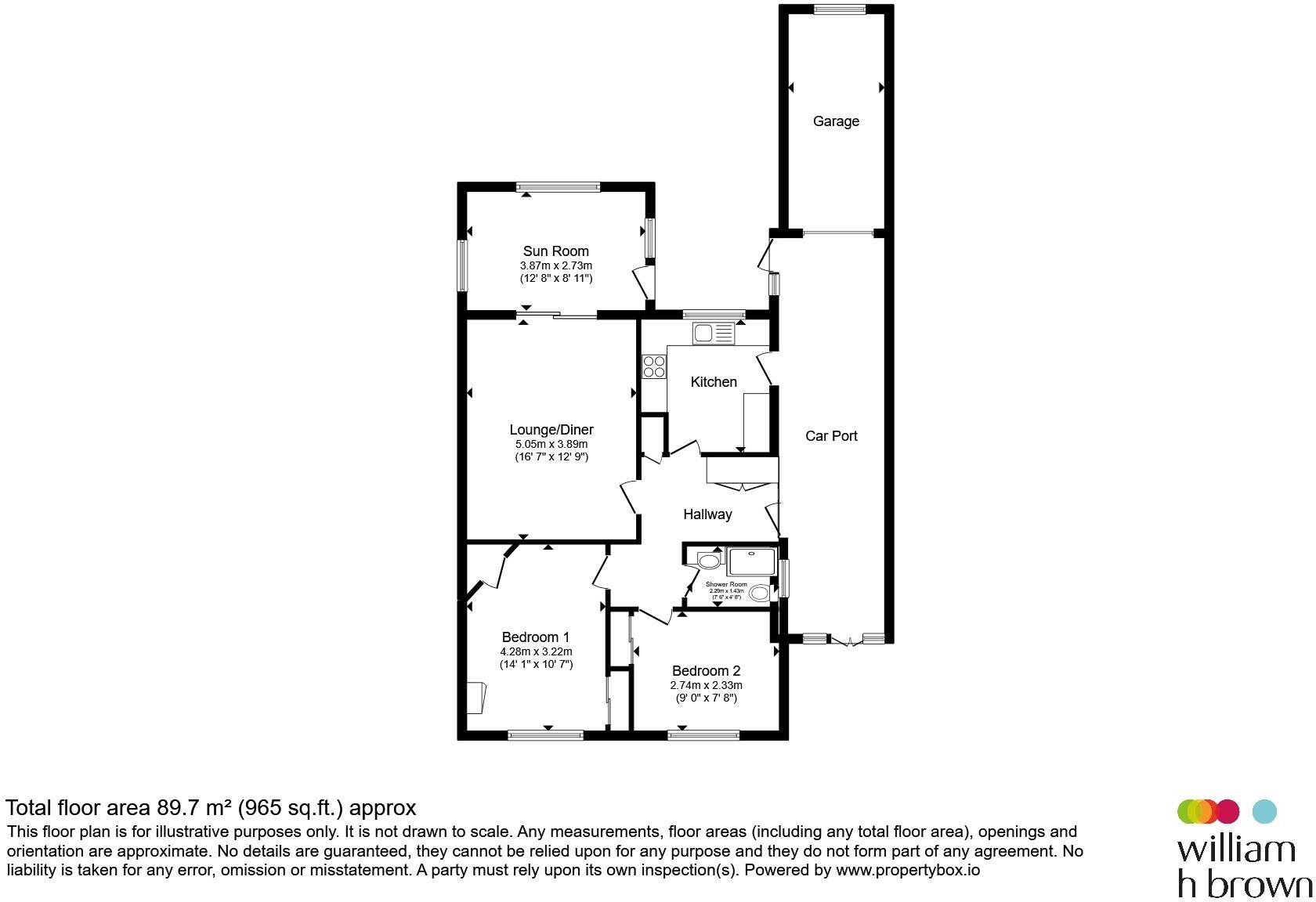 Warwick Road, Chapel St. Leonards, Skegness floorplan