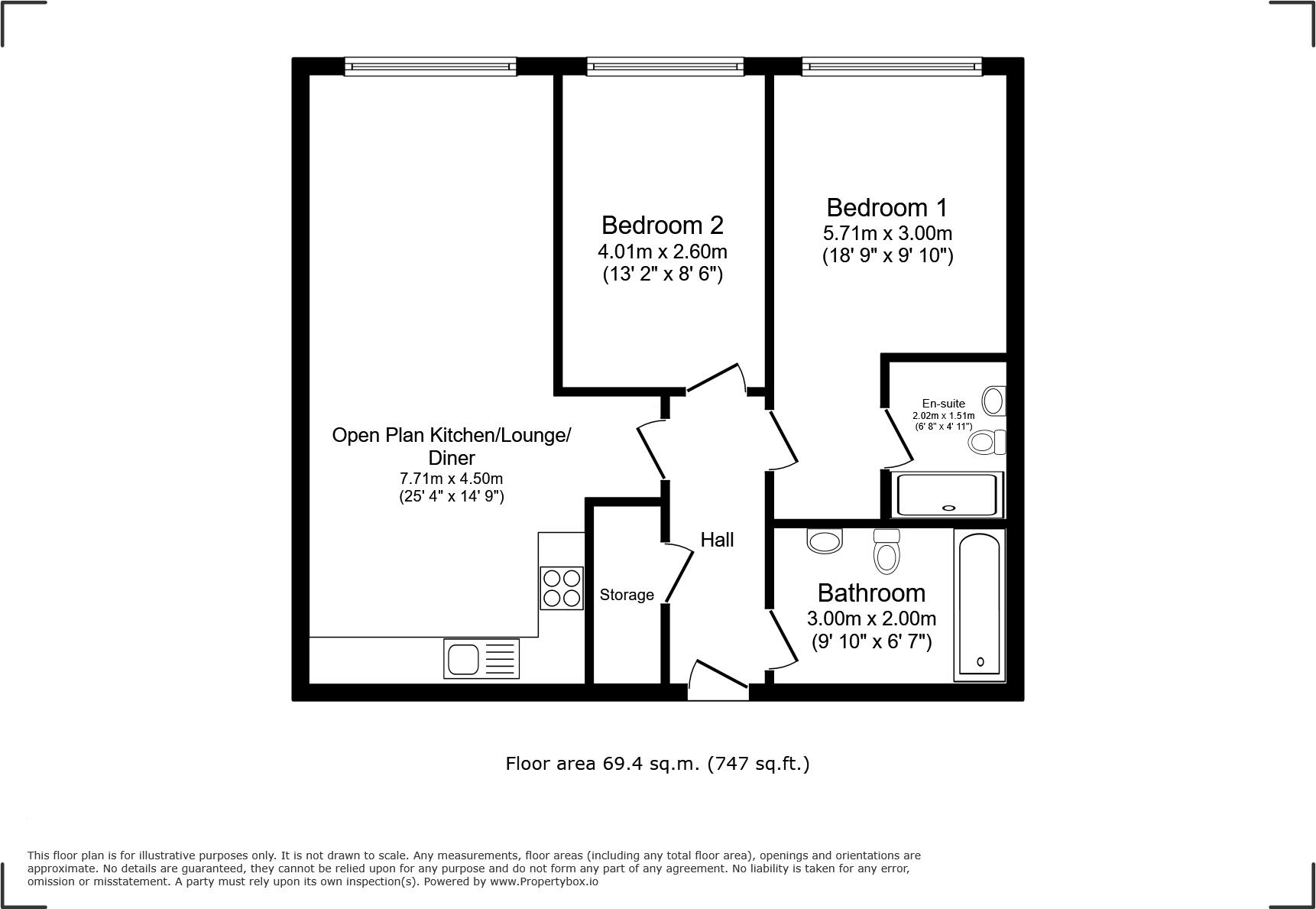 Macintosh Mills, 4 Cambridge Street, Southern Gateway, Manchester City Centre, M1 floorplan