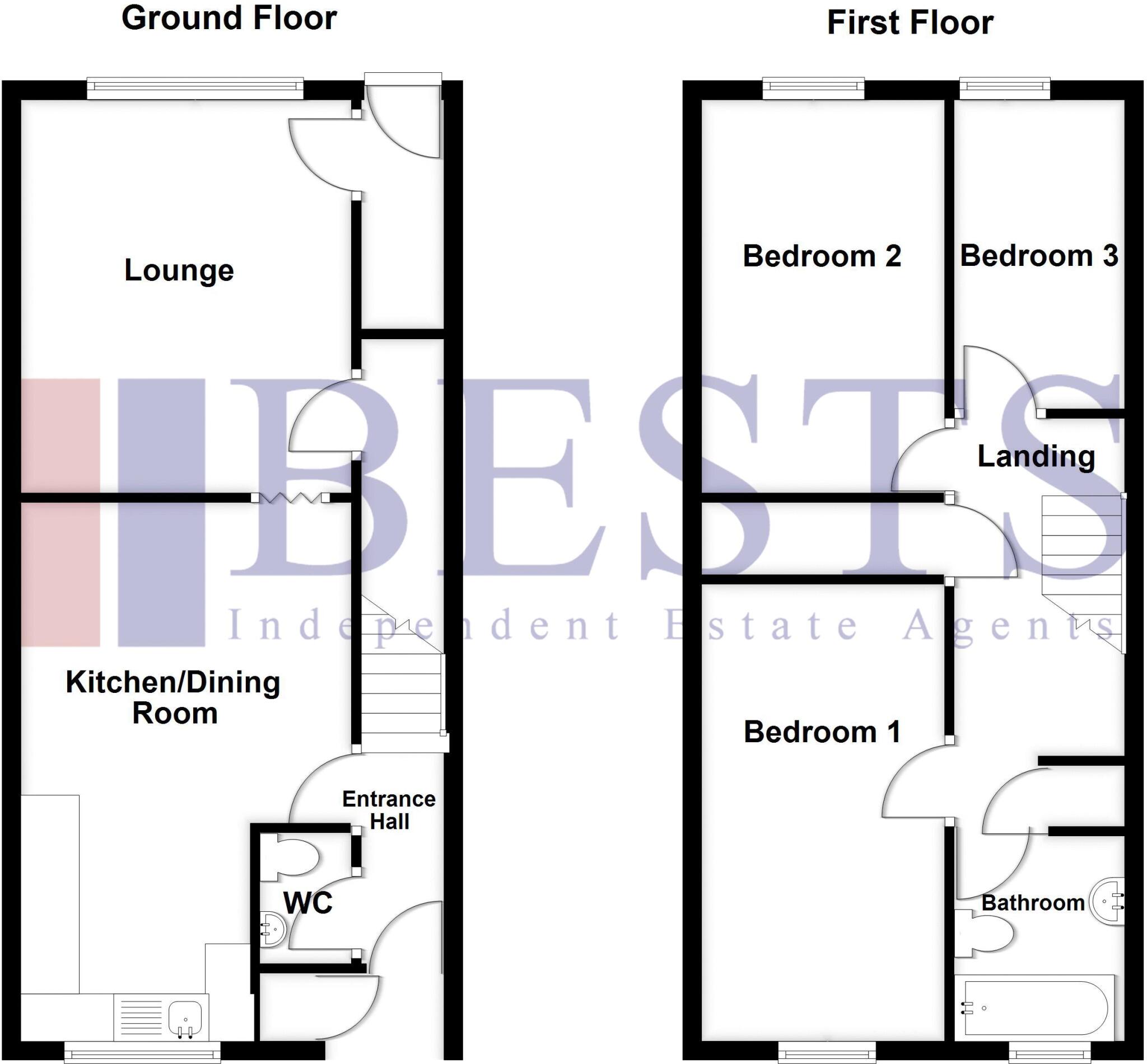 Blyth Close, Runcorn floorplan