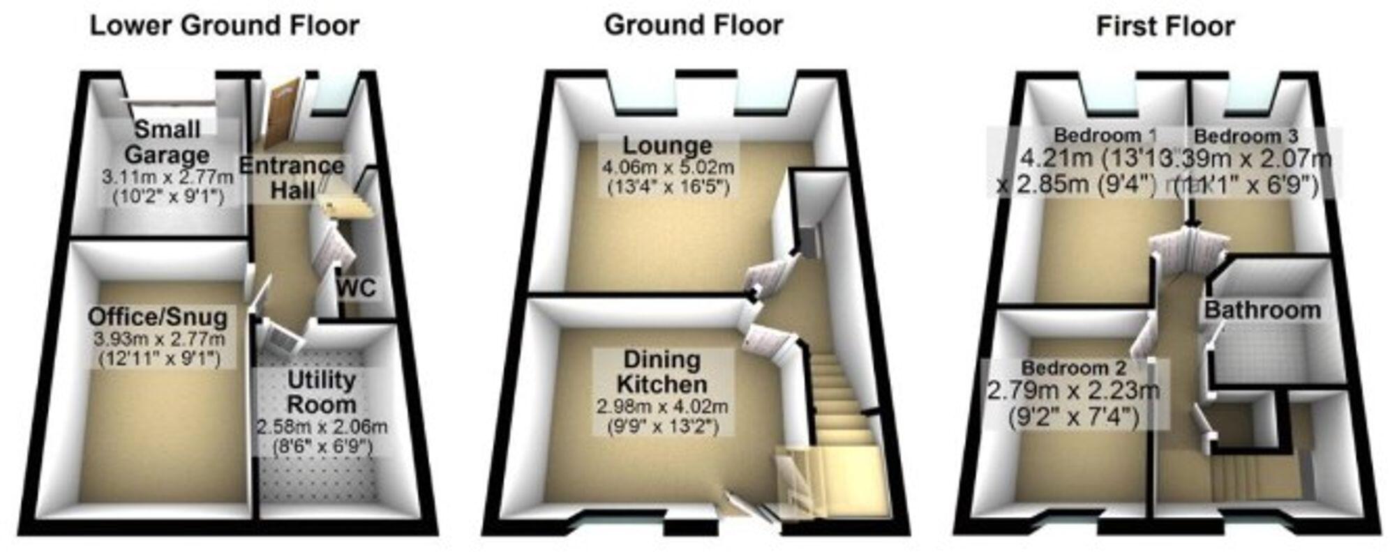 Mill Moor Road, Meltham, HD9 floorplan