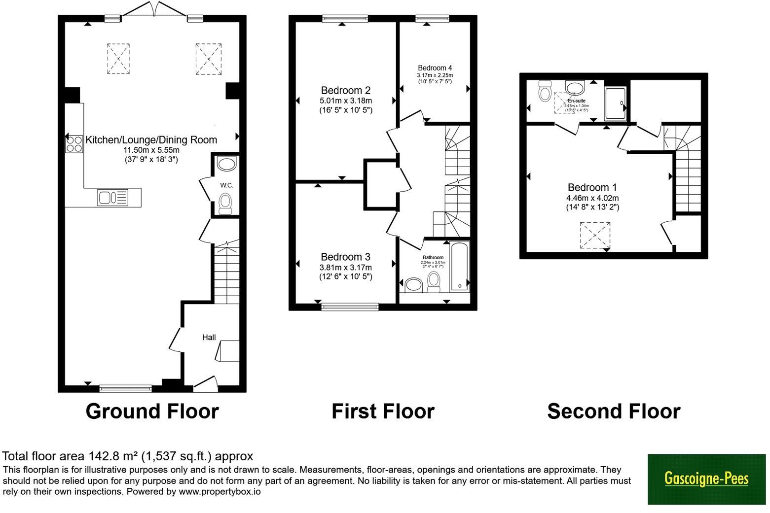 East Siding, Basingstoke, Hampshire, RG24 floorplan