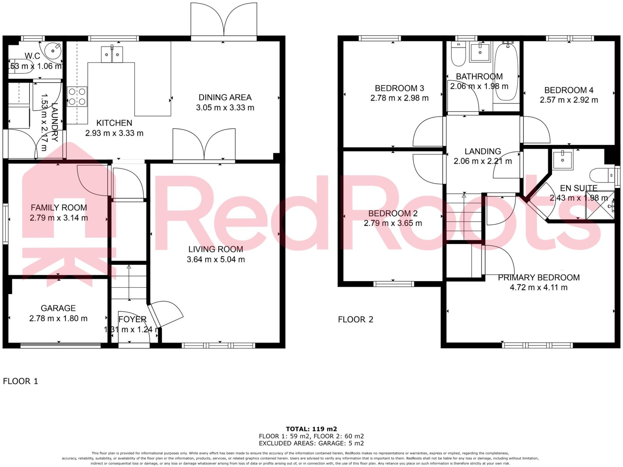 Dominion Road, Doncaster, South Yorkshire, DN5 floorplan