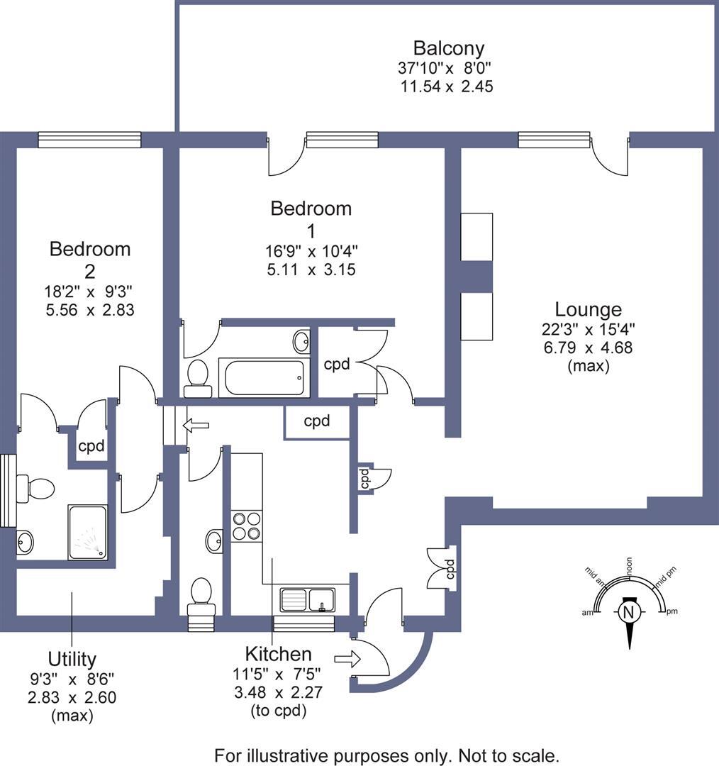 Castle Road, Kingswear, Dartmouth floorplan