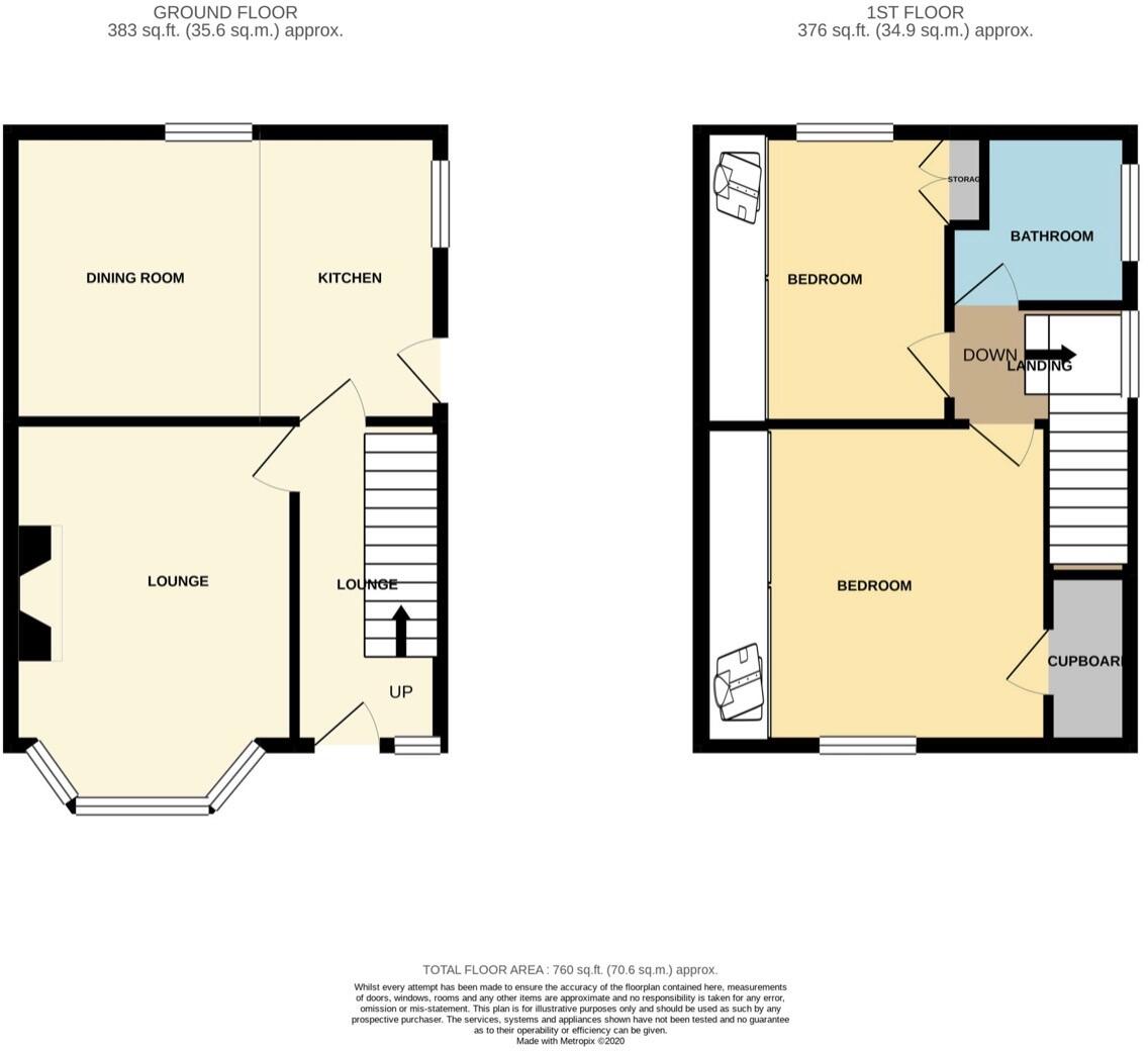 3 Seaton Road, Bolton, BL1 6JB floorplan