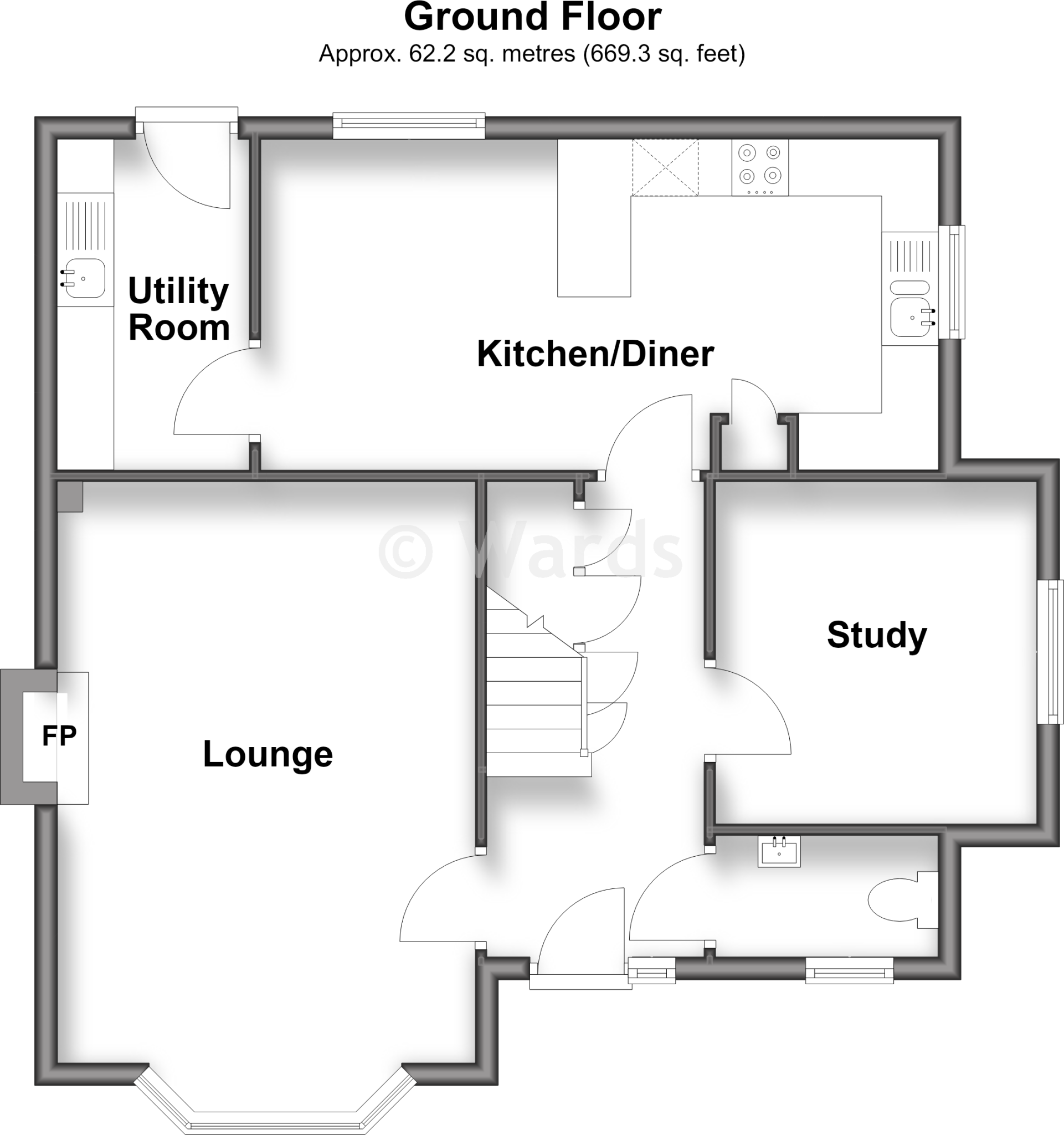 Chartwell Drive, Maidstone, Kent floorplan