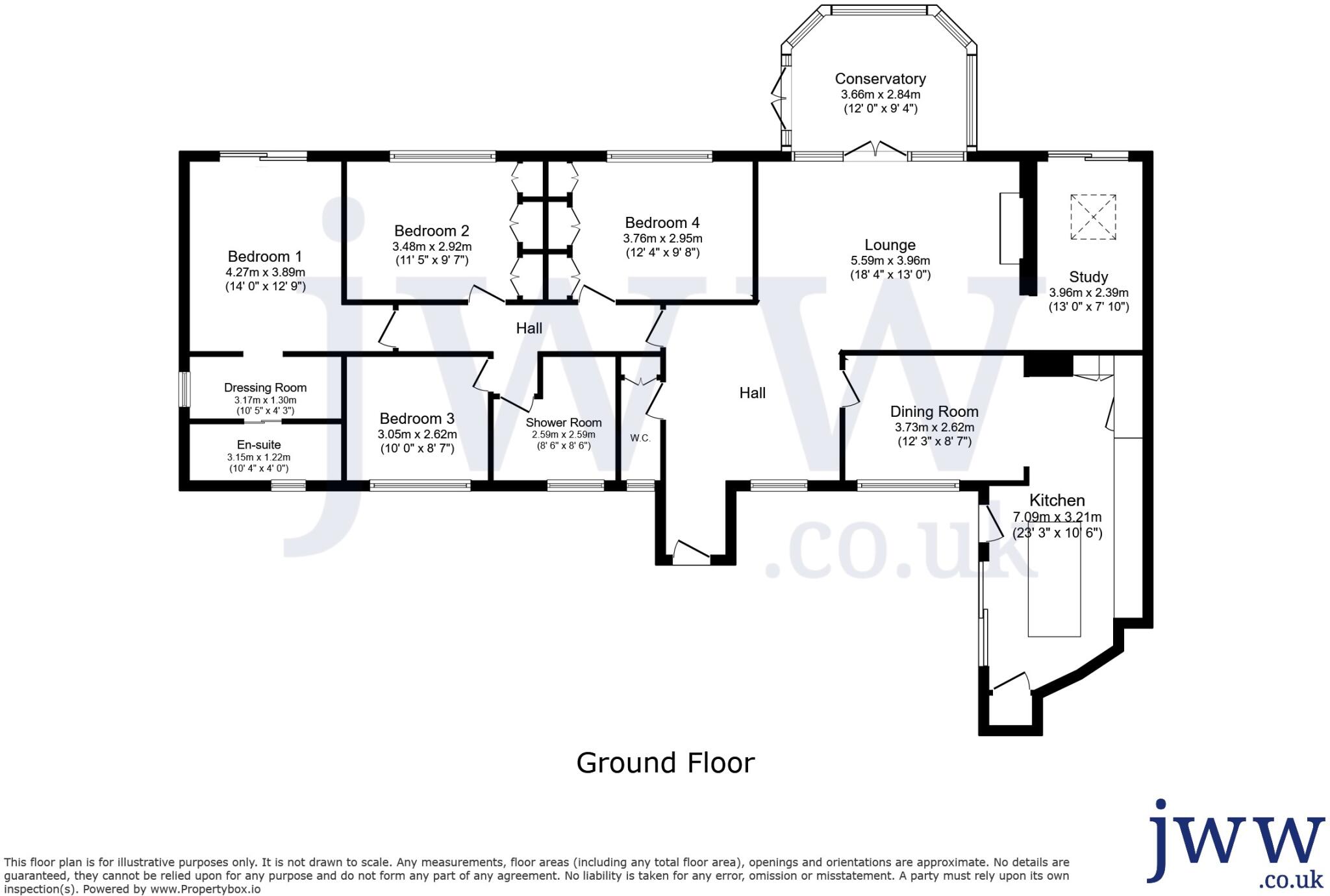 Farnley Ridge, Durham, DH1 floorplan