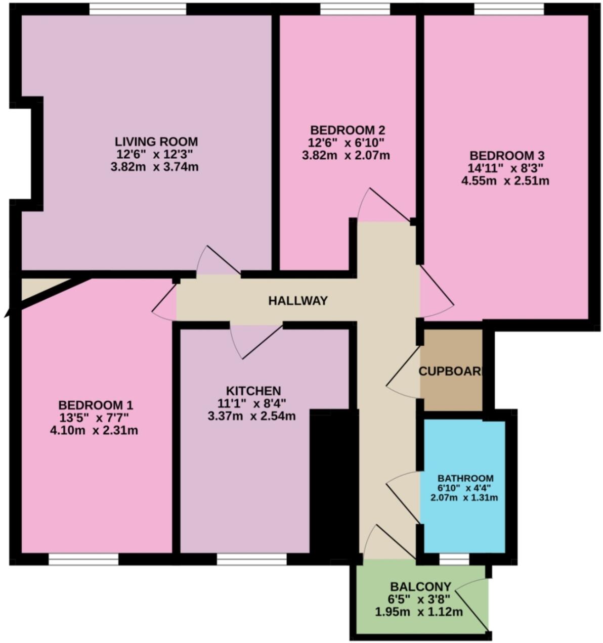 Mayward House, Peckham Road, London, SE5 floorplan