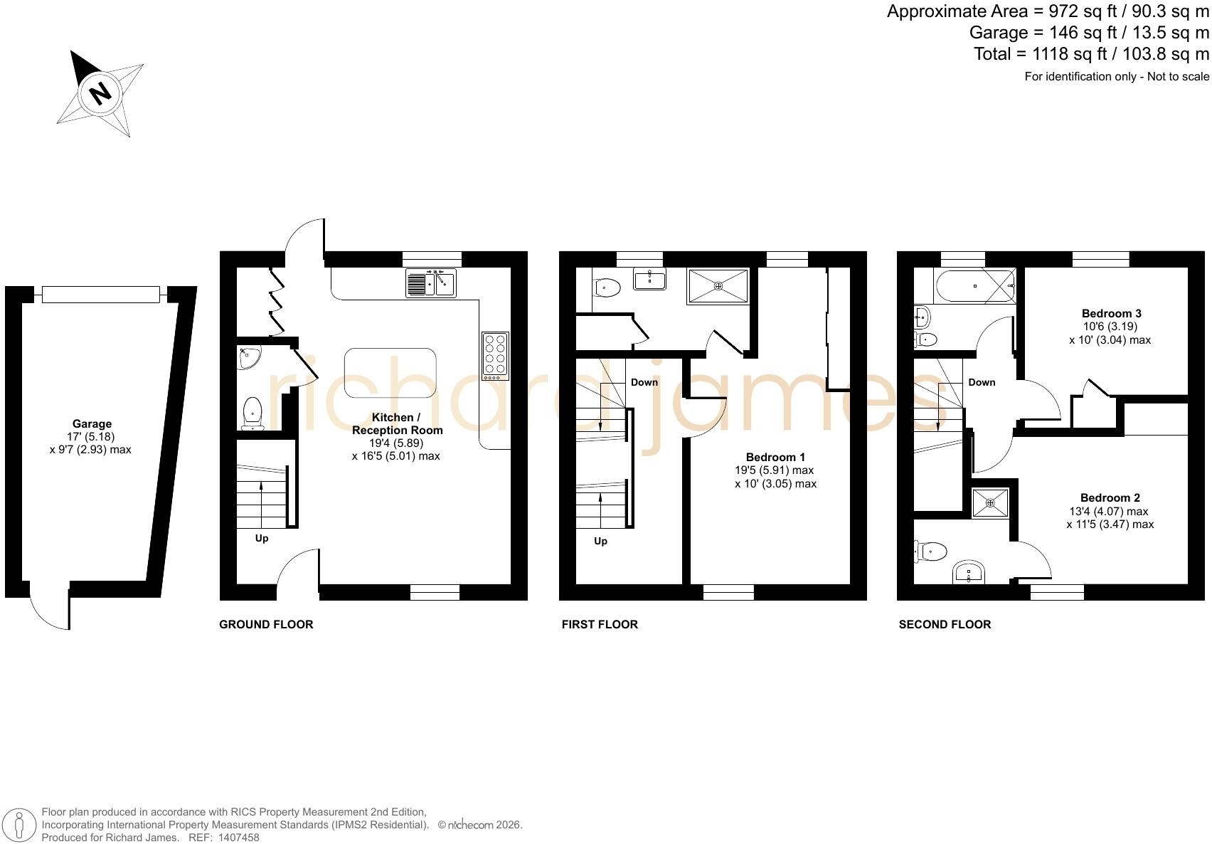 Rysy Court, Haydon End, Swindon, SN25 floorplan